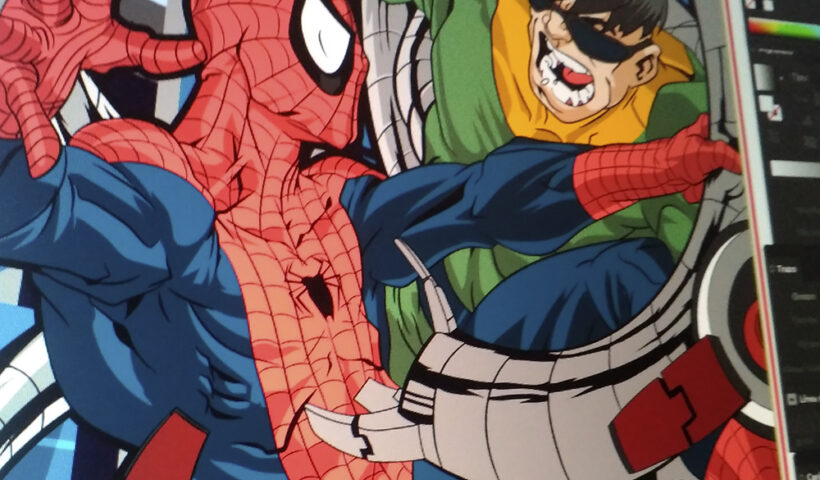 Vector Spiderman vs DocOc