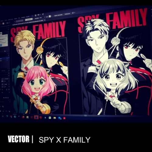 vector premium de spy x family