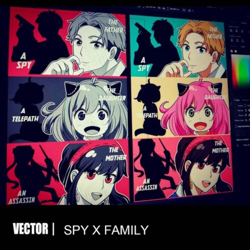 vector premium de spy x family