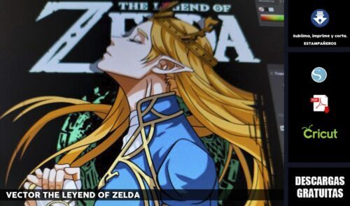 Zelda archivo en capas