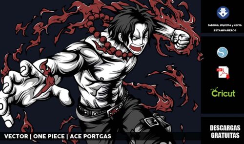 imagen previa del diseño One Piece