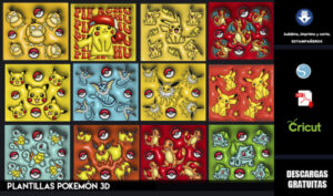 Diseños Pokemon 3d